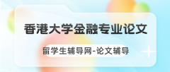 香港大学留学生怎么才能写好金融论文?