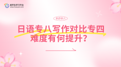 日语专八写作对比专四难度有何提升？