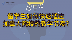 留学生如何快速适应加拿大院校的教学节奏?