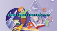 英国利兹大学数学专业留学生能找什么工作