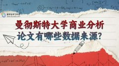 曼彻斯特大学商业分析论文有哪些数据来源?