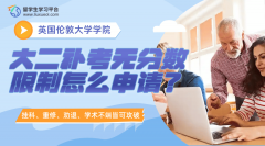 伦敦大学学院大二补考无分数限制怎么申请?