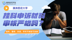 悉尼大学对挂科申诉材料的审核严格吗?