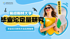 曼彻斯特大学硕士论文如何做好Quantitative Research?