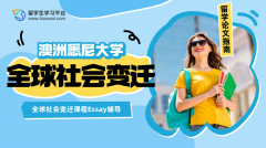 悉尼大学全球社会变迁课程Essay辅导