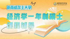 新南威尔士大学经济学一年制硕士课程辅导