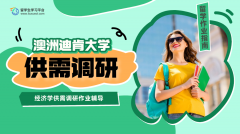澳洲迪肯大学经济学供需调研作业辅导