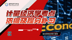 华威大学计量经济学考点浓缩及提分补习