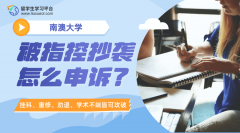 南澳大学被指控抄袭怎么办?正规申诉指南来了!