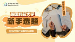 英国利兹大学毕业论文新手选题的4大雷区