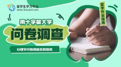 南十字星大学心理学问卷调查实践指南