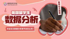 英国毕业论文数据分析章节该怎么写?