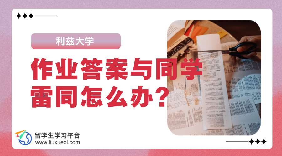 利兹大学作业答案与同学雷同怎么办?