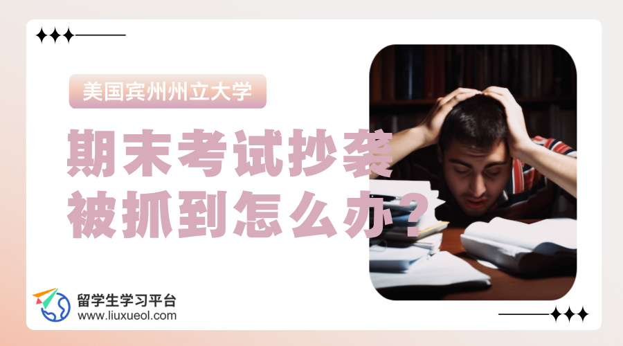 美国宾州州立大学期末考试抄袭被抓到怎么办?