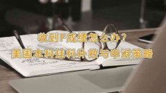 收到F成绩怎么办?美国本科挂科补救与申诉策略